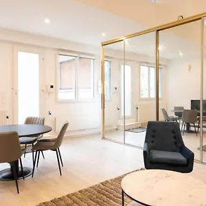  Appartement 15th - Loft Duplex 4 Pers - Metro